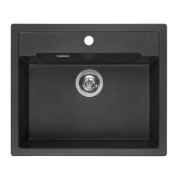 Zlewozmywak Reginox AMSTERDAM 54 TAPWING PURE BLACK + GRATIS